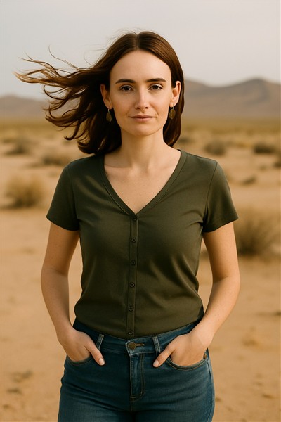 Sadie in the Desert